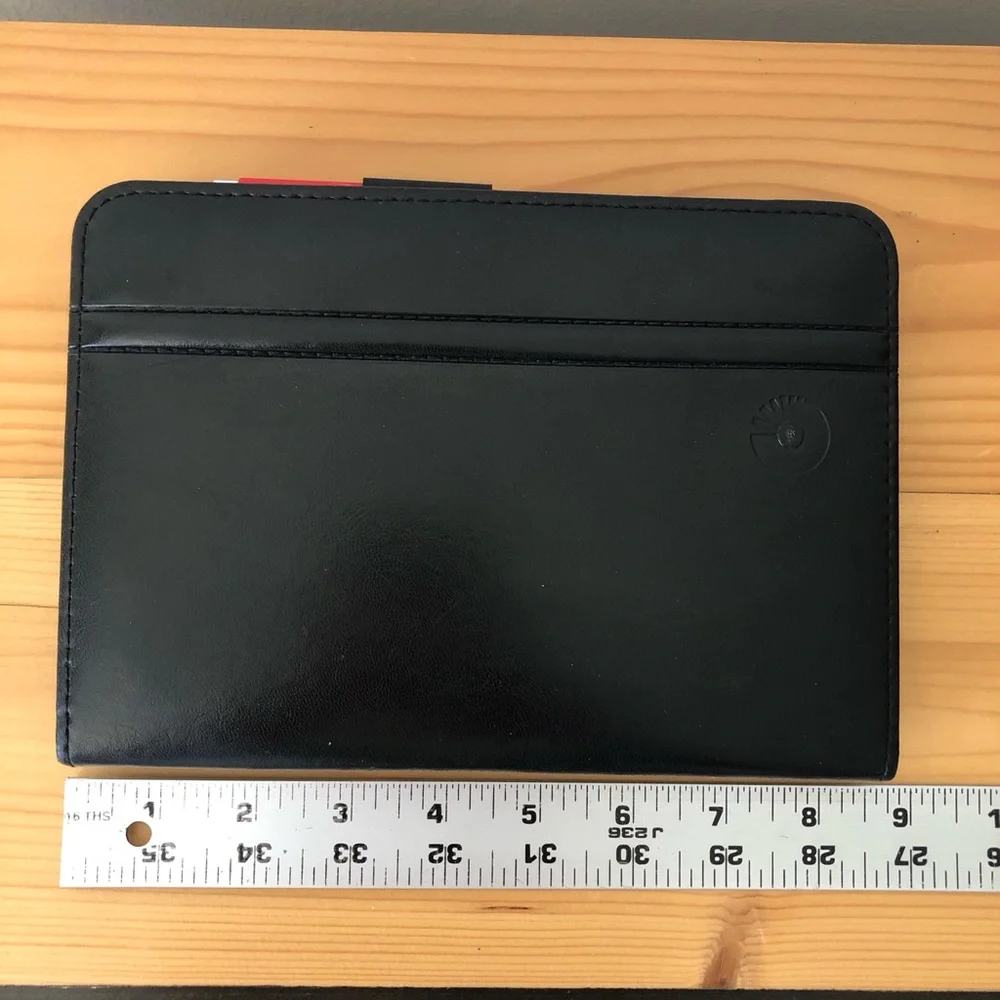 Rolodex Black Leather Business Card Organizer